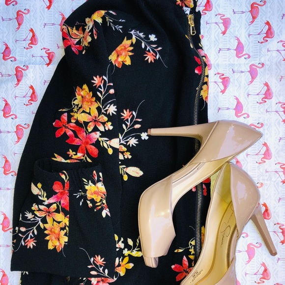 Ava & Viv Jackets & Blazers - ✨ Ava & Viv Floral Bomber Jacket